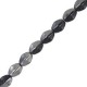 Abalorios Pinch beads de cristal Checo 5x3mm - Jet chrome 23980/27401